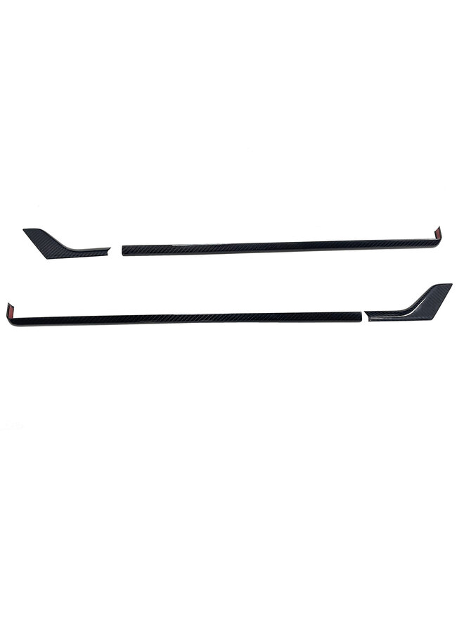 Porsche 992 911 Carbon interieur lijsten trim set