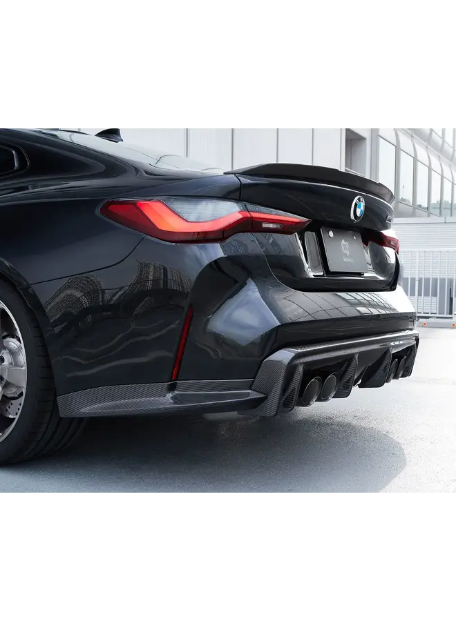 BMW G80 G81 M3 | G82 G83 M4 volledige carbon diffuser set