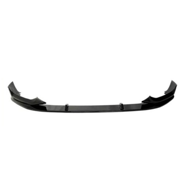 BMW Serie 5 G30 G31 LCI Facelift Divisor de labio delantero negro de alto brillo