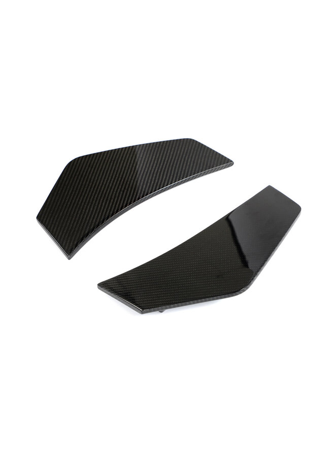 Audi R8 V10 Facelift 2019+ alas laterales del parachoques trasero de carbono