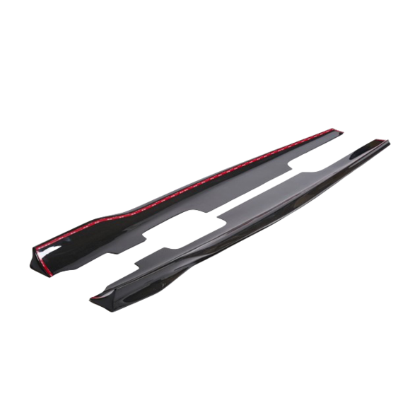 Extensiones de faldón lateral de carbono Ferrari Roma