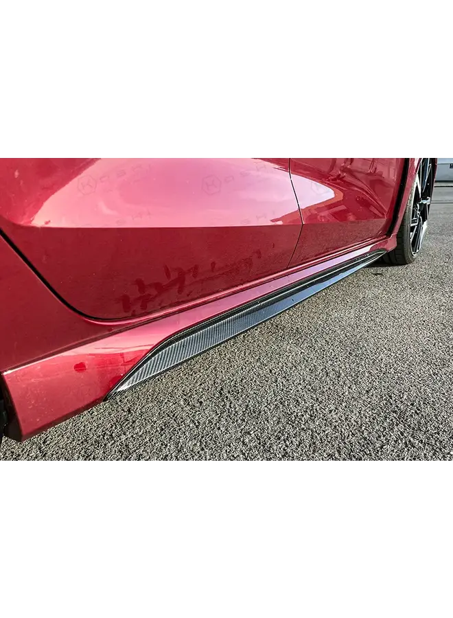 Audi RS3 8Y 2020+ Estensioni minigonne laterali in carbonio