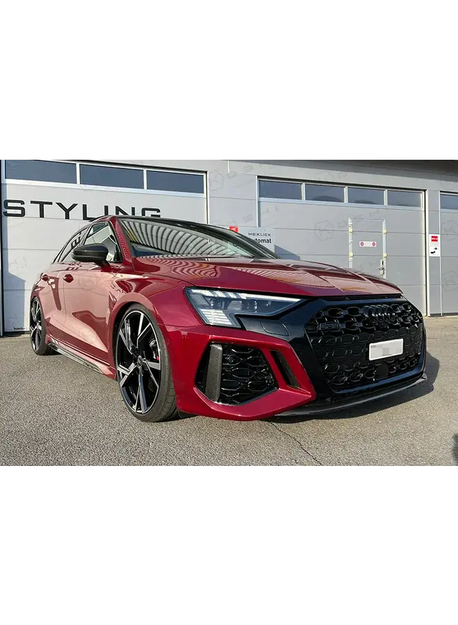 Audi RS3 8Y 2020+ Carbon voorlip splitter