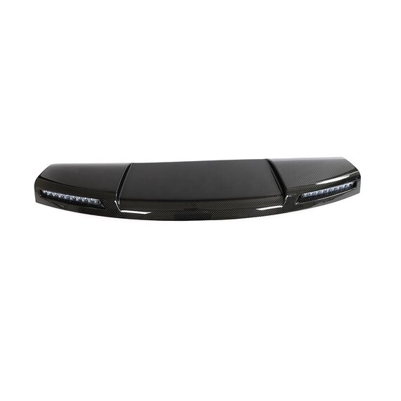 Land Rover Defender 90 110 carbon roof spoiler lighting