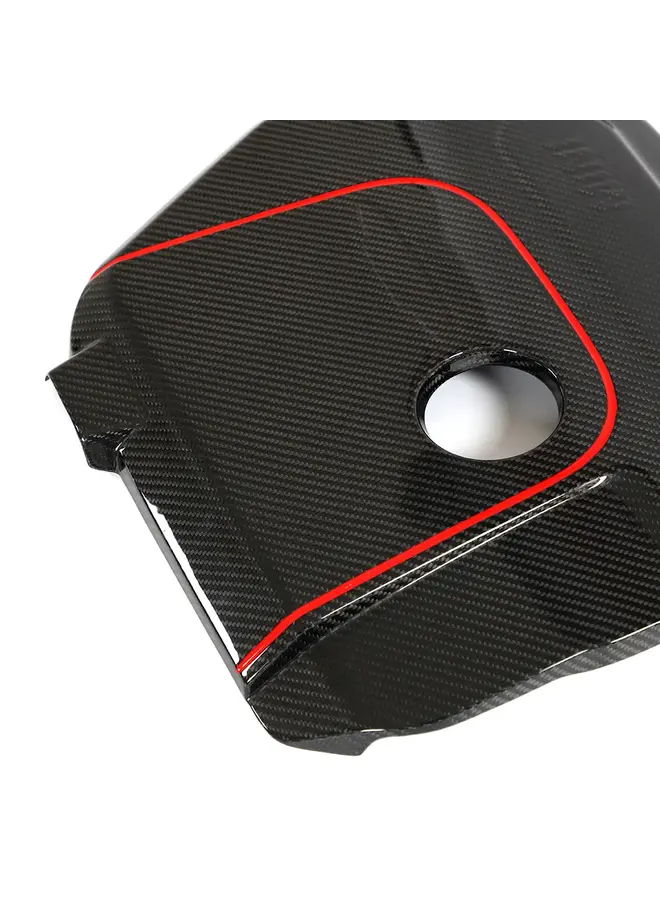 Mini Cooper F56 S | Plaque de recouvrement moteur JCW carbone