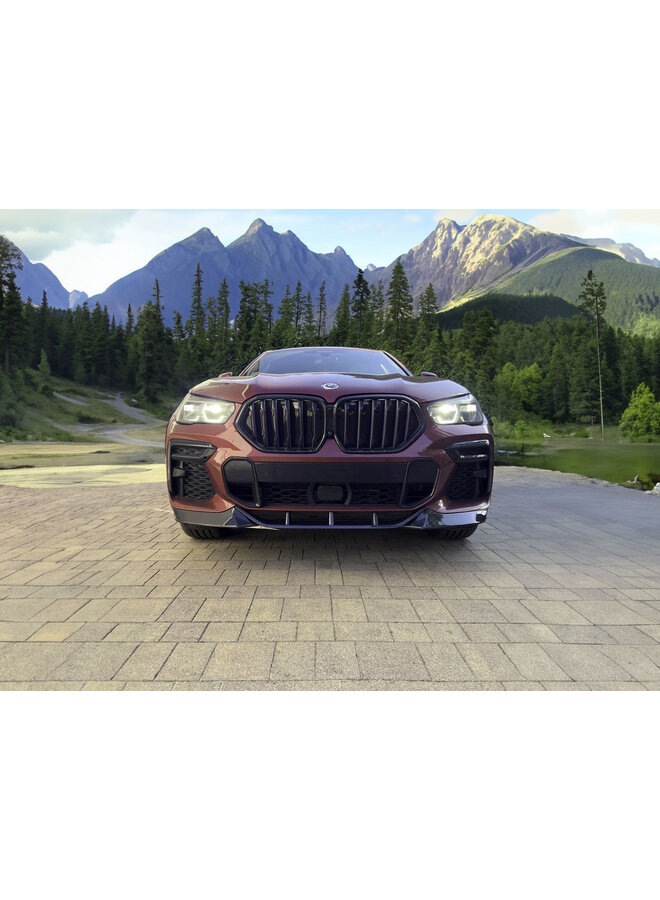 BMW G06 X6 Carbon Frontlippensplitter