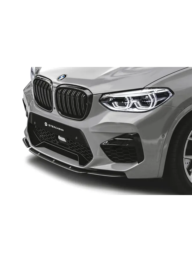 Sterckenn BMW F97 X3M F98 X4M carbon voorlip splitter