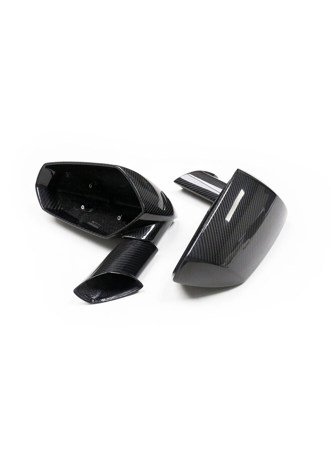 Lamborghini Aventador carbon mirror cover housing and base