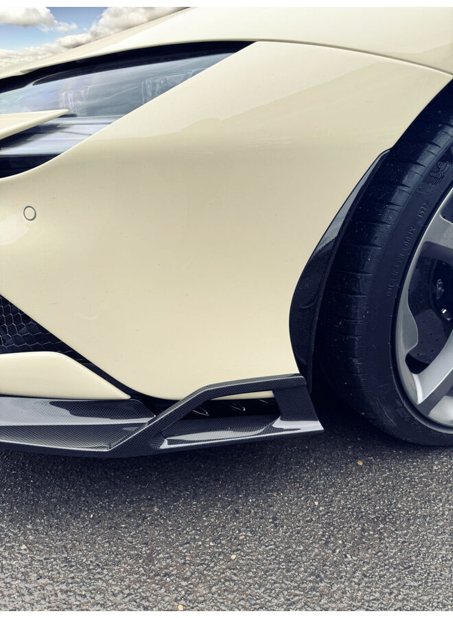 Ferrari SF90 Carbon voor bumper splitter
