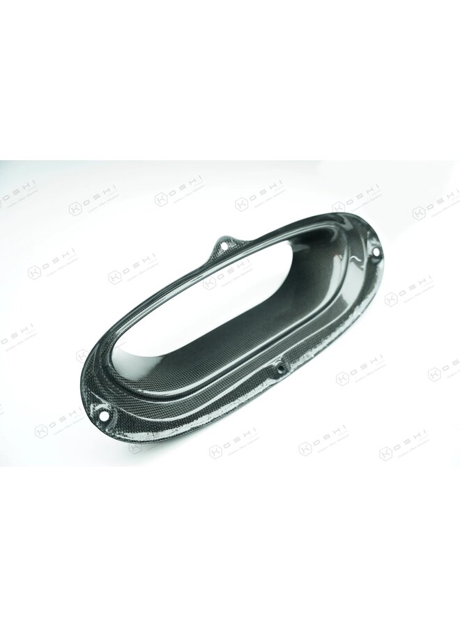 This is a Ferrari F8 tributo carbon hood air scoop intake duct
