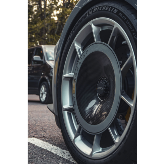 Porsche 911 992 GT3 Carbon aero discs cubre llantas