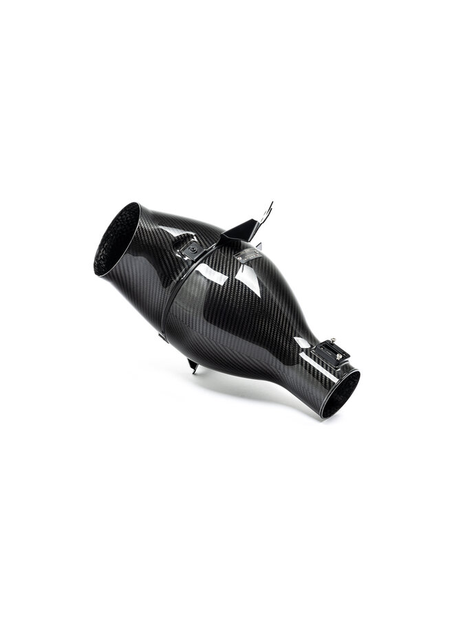 Se trata de un sistema de filtro de aire de carbono Eventuri Lotus Emira V6