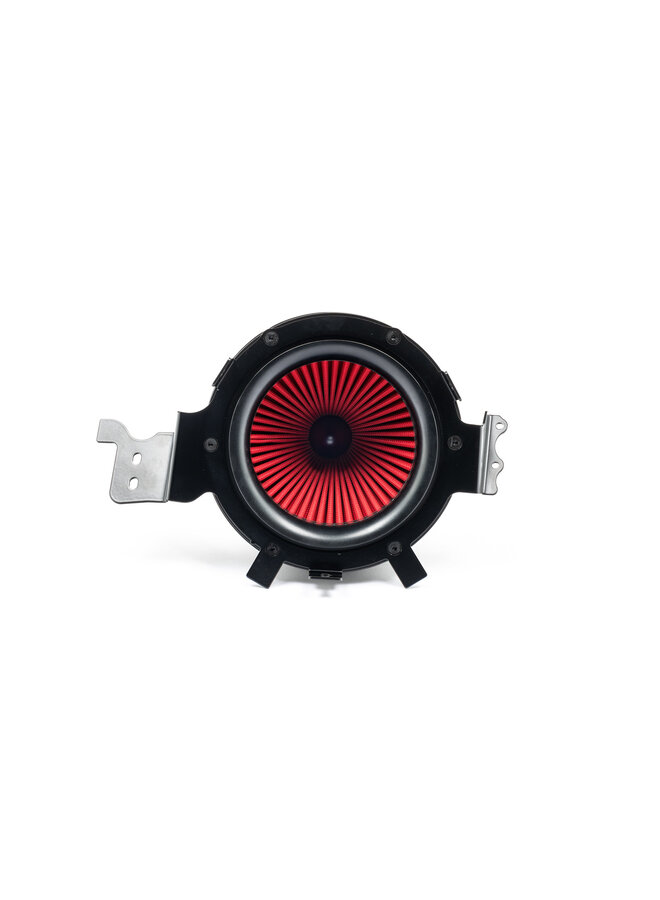 Se trata de un sistema de filtro de aire de carbono Eventuri Lotus Emira V6