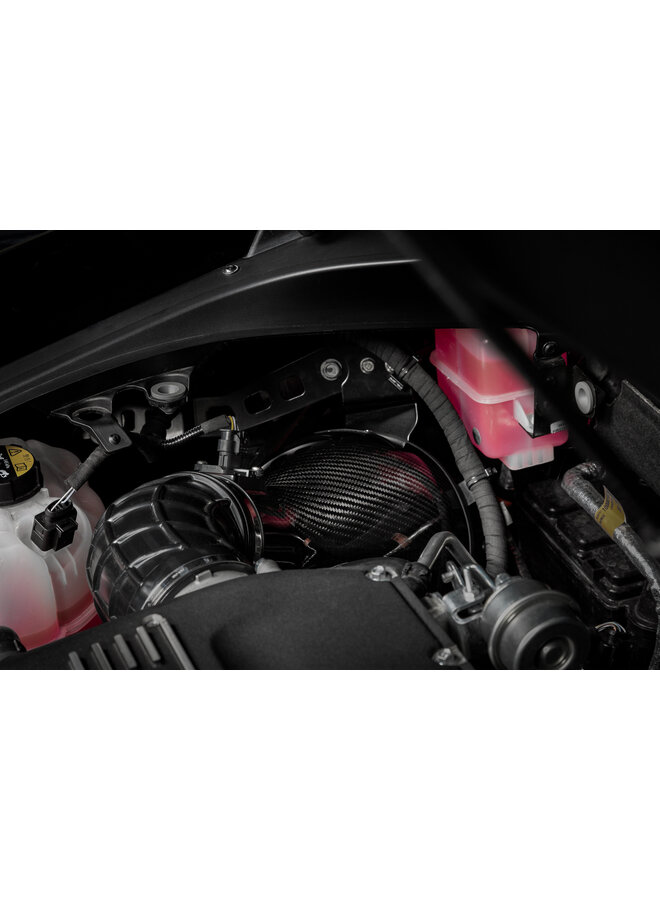 Se trata de un sistema de filtro de aire de carbono Eventuri Lotus Emira V6