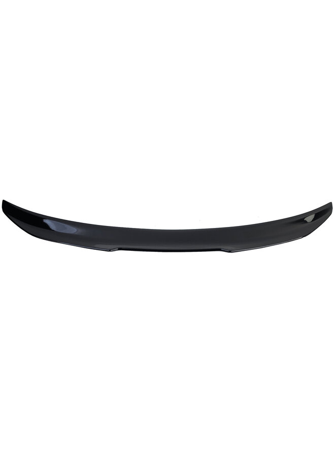 BMW serie 4 G22 M4 G82 nero lucido BL Labbro dello spoiler del bagagliaio