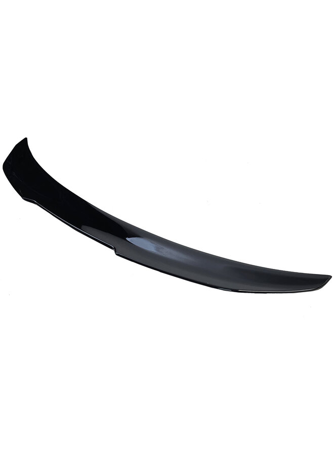 BMW serie 4 G22 M4 G82 nero lucido BL Labbro dello spoiler del bagagliaio