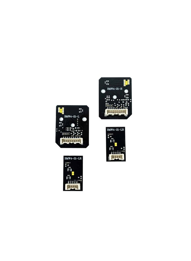 Modulo occhi angelici BMW G22 G23 G26 serie 4 giallo DRL stile CSL