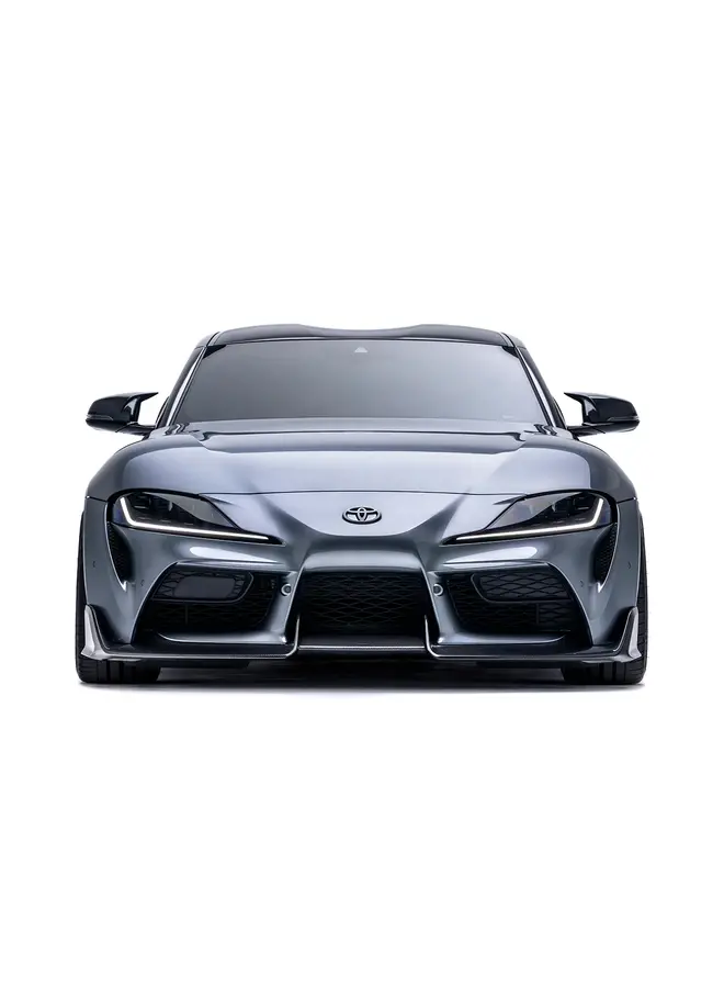 Divisor de lábios dianteiro em carbono Toyota Supra A90 ADRO