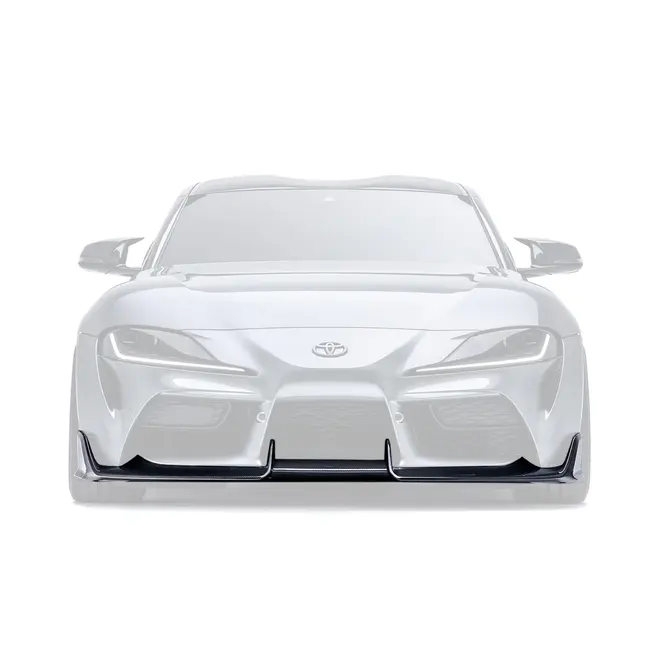 Divisor de lábios dianteiro em carbono Toyota Supra A90 ADRO