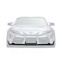 Toyota Supra A90 ADRO Carbon front lip splitter