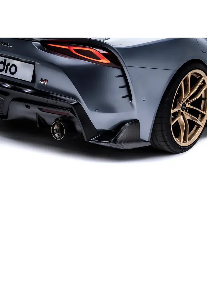 Toyota Supra A90 ADRO Carbon achterbumper zij vleugels sideskirt