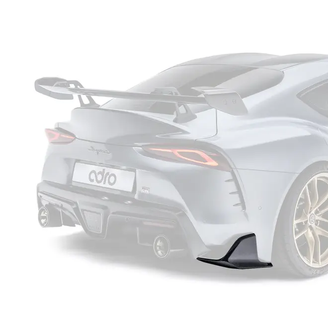 Toyota Supra A90 ADRO Carbono pára-choques traseiro asas laterais saia lateral