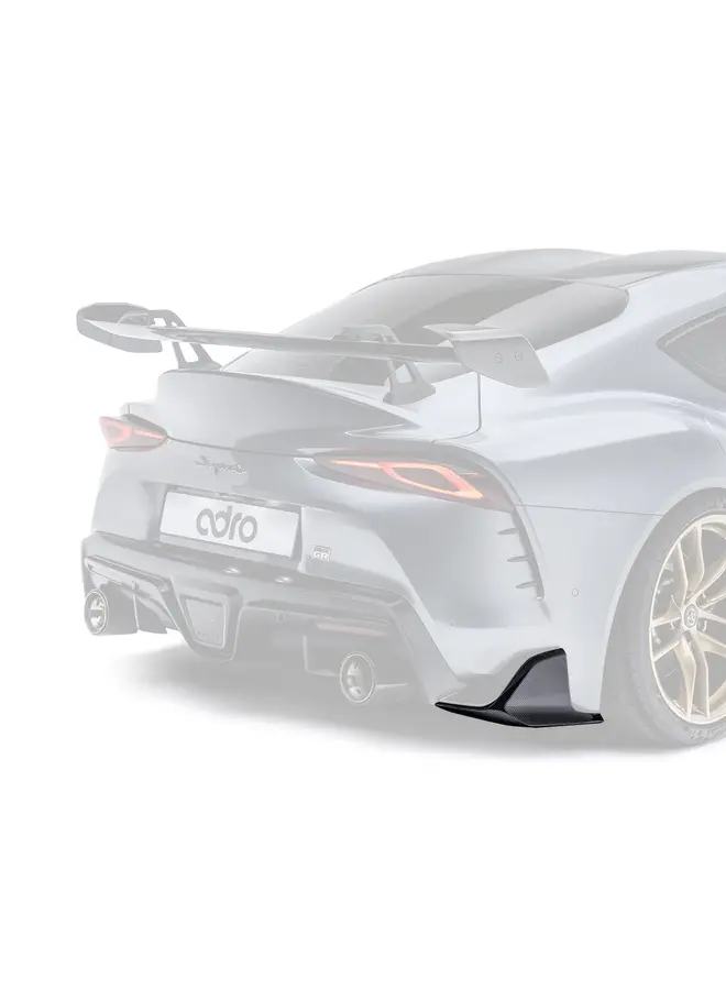 Toyota Supra A90 ADRO Pare-chocs arrière en carbone, ailes latérales, jupe latérale