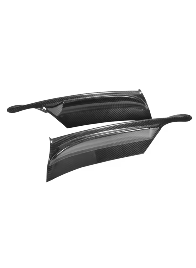 Séparateur de pare-chocs en carbone pré-LCI pour BMW Série 3 E90 E91