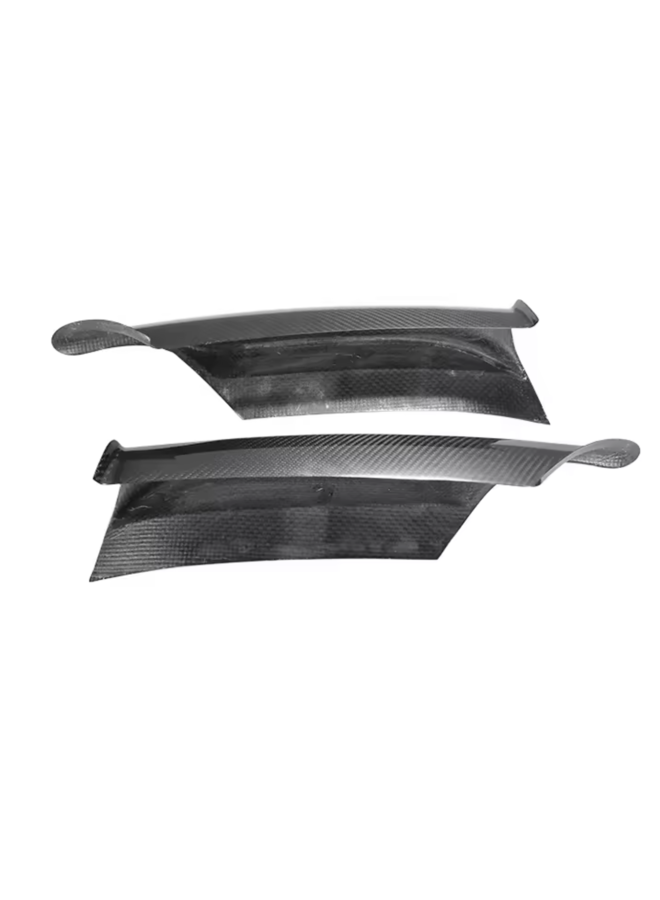 Séparateur de pare-chocs en carbone pré-LCI pour BMW Série 3 E90 E91