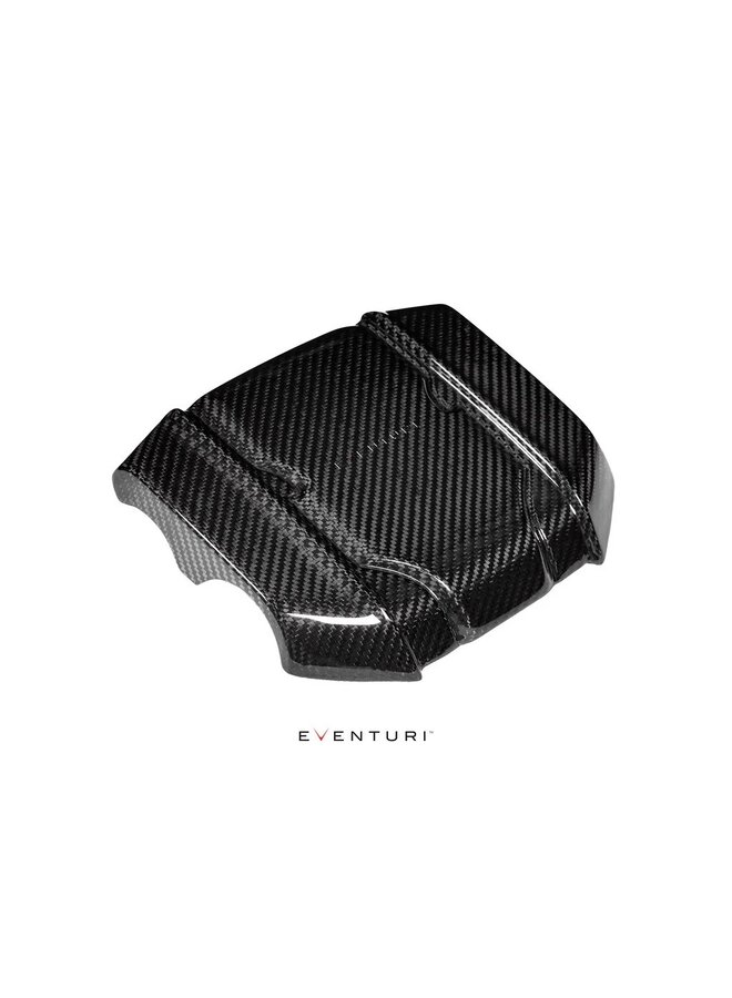 Toyota GR86 Eventuri carbon fiber engine plate cover