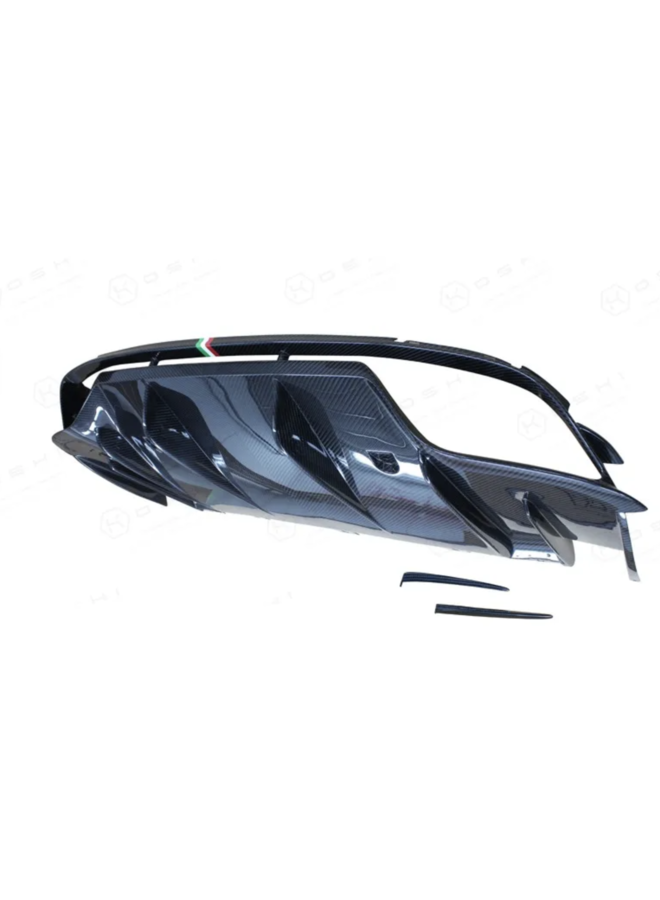 Diffuseur arrière en fibre de carbone Alfa Romeo Giulia QV