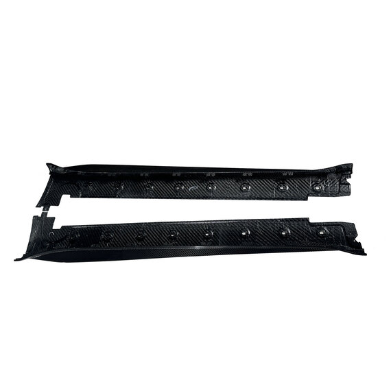 Extensiones de faldones laterales de carbono Porsche 992 911 GT3