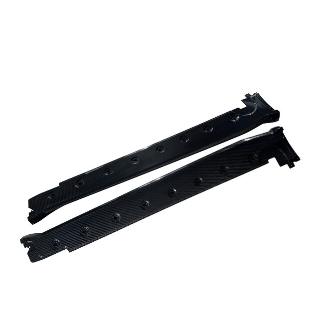 Extensões de saias laterais em fibra de carbono para Porsche 911 GT3 (modelos 992.1 e 992.2)