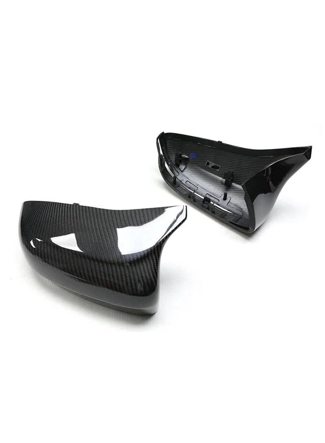 BMW M8 F91 F92 F93 Carbon spiegelkappen - Vervangende set