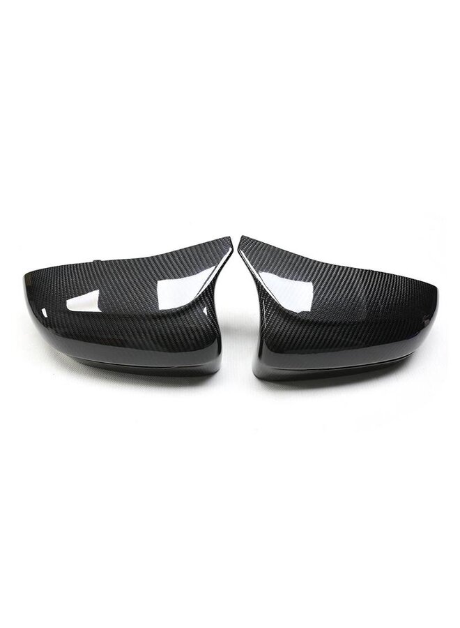BMW M8 F91 F92 F93 Carbon spiegelkappen - Vervangende set