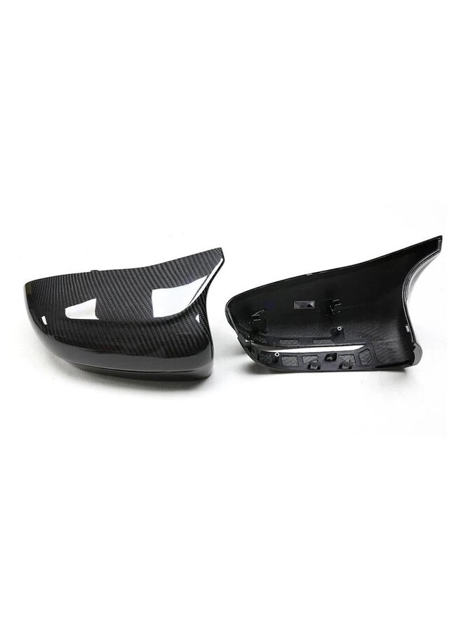 BMW M8 F91 F92 F93 Carbon spiegelkappen - Vervangende set