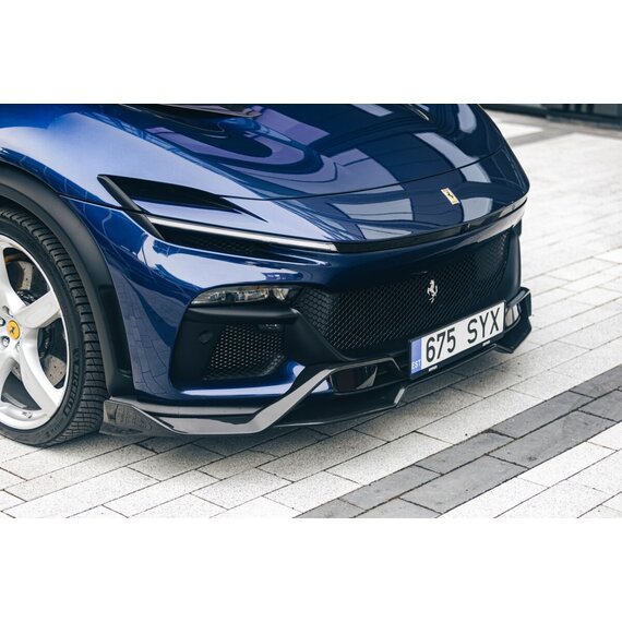 Divisor de labio delantero de carbono Ferrari Purosangue