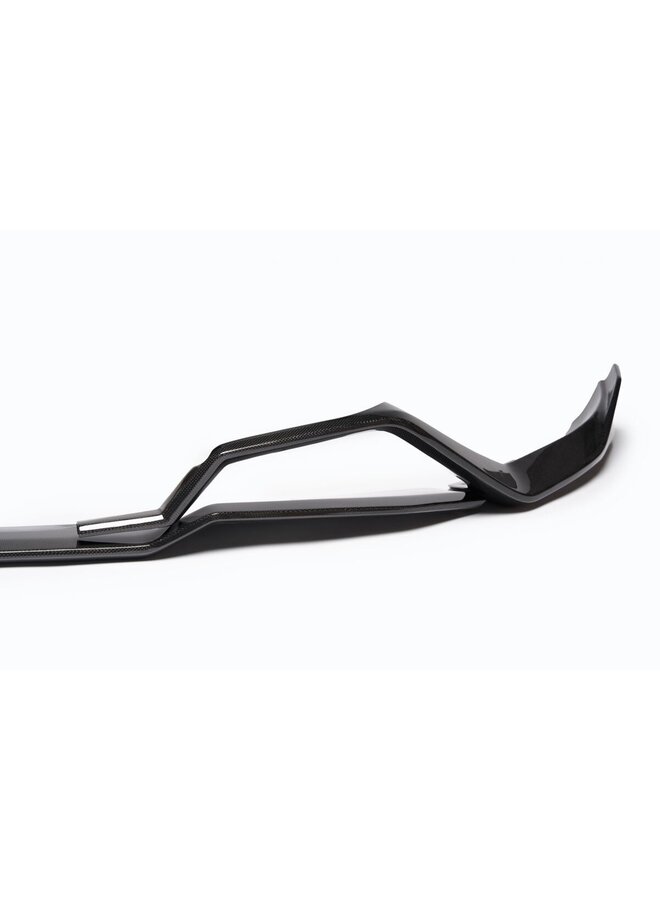 This is a Ferrari Purosangue carbon front lip splitter