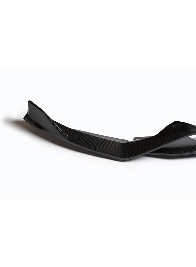 This is a Ferrari Purosangue carbon front lip splitter