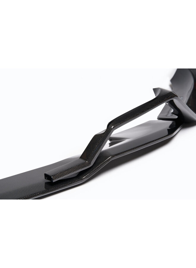 Dit betreft een Ferrari Purosangue carbon voorlip splitter
