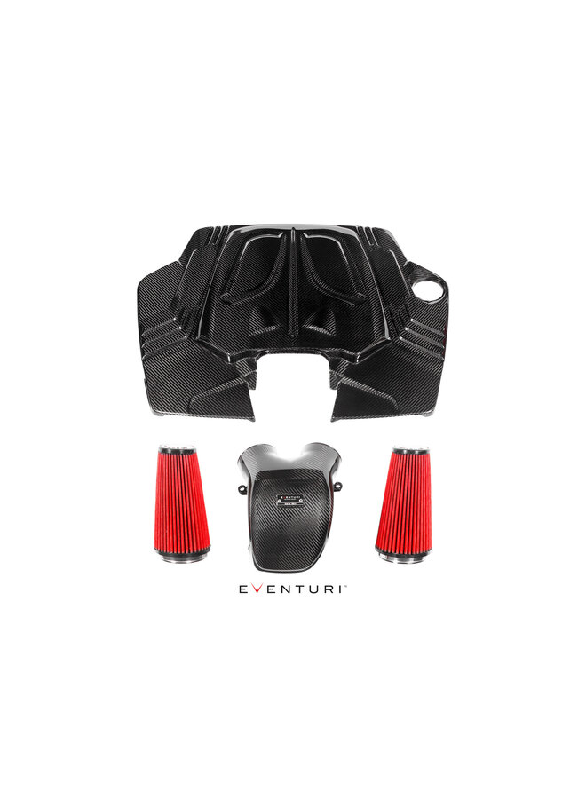 This is a Porsche Cayenne S V6 carbon Eventuri intake