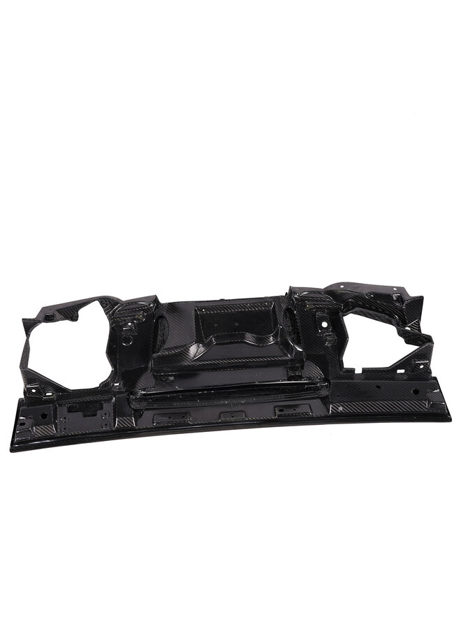 Se trata de una placa de cubierta del motor Porsche 992 911 GT3 Carbon.