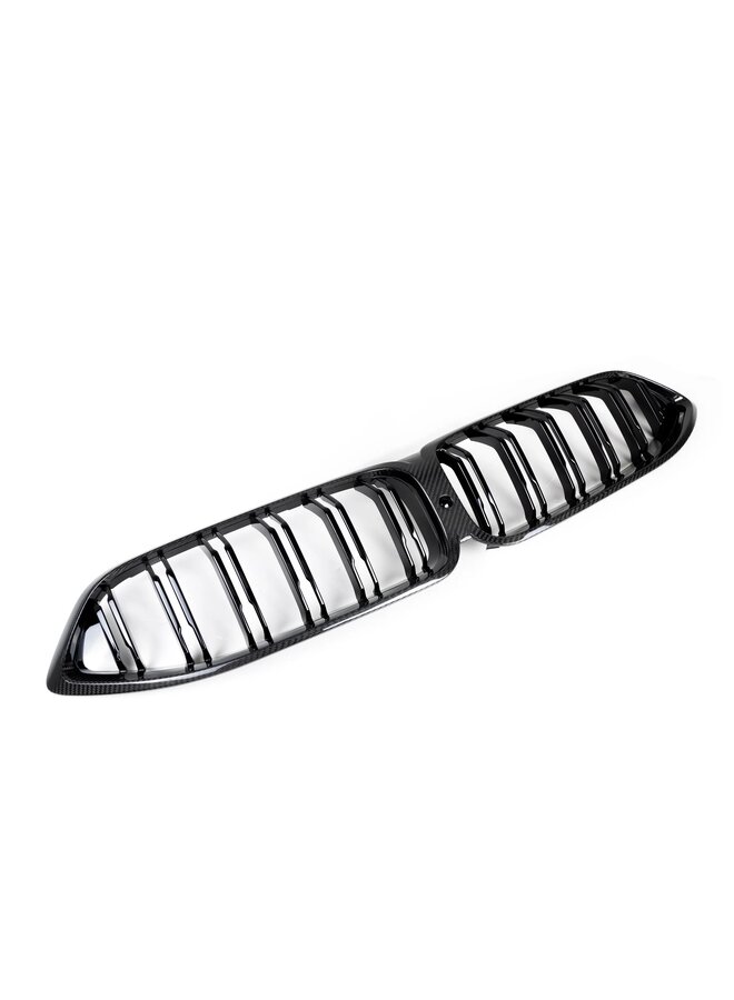 BMW 8 Series carbon grill kidneys