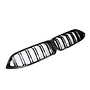 This is a set of BMW 8 Series carbon grill kidneys