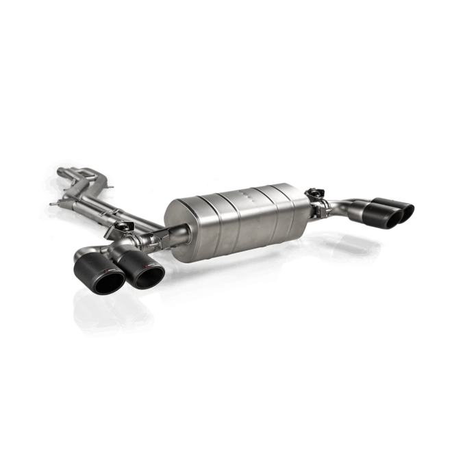 Porsche Cayenne S / E-hybrid Akrapovic uitlaat catback systeem