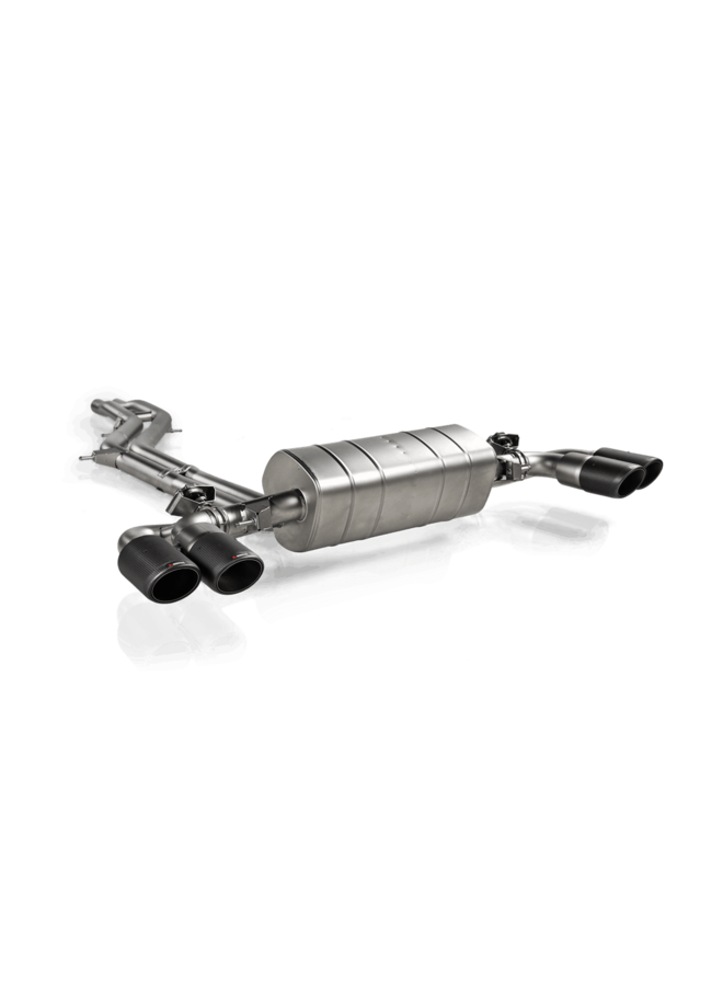 Se trata de un sistema de escape Akrapovic híbrido Porsche Cayenne S / E-hybrid