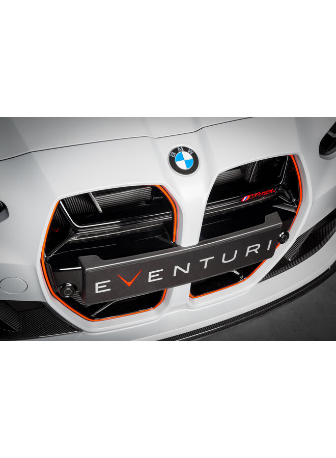 Dit betreft een BMW G80 G81 M3 | G82 M3 M4 Carbon Eventuri air lucht happer grill