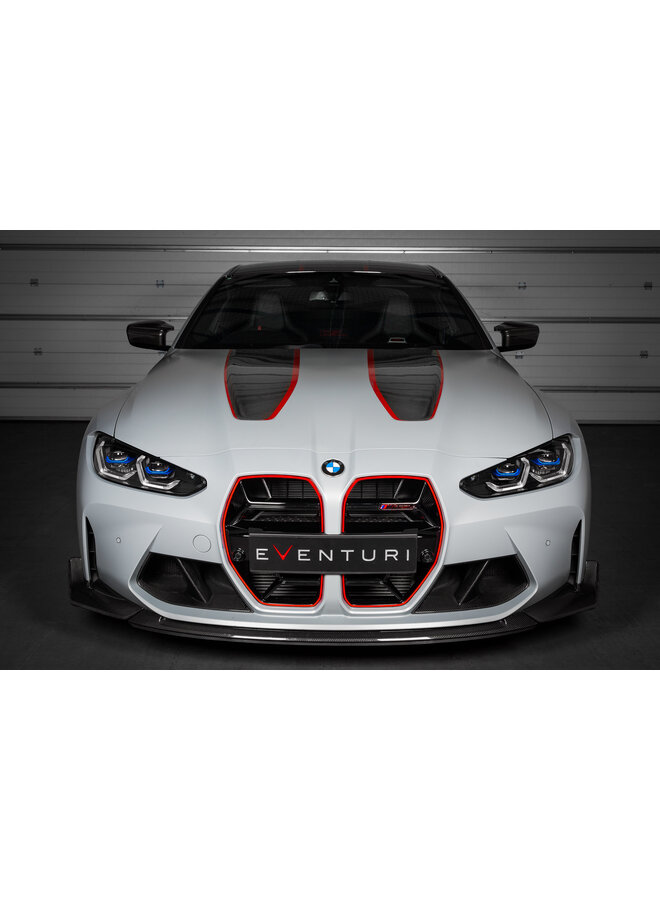 Es handelt sich um einen BMW G80 G81 M3 | G82 M3 M4 Carbon Eventuri Lufteinlassgrill
