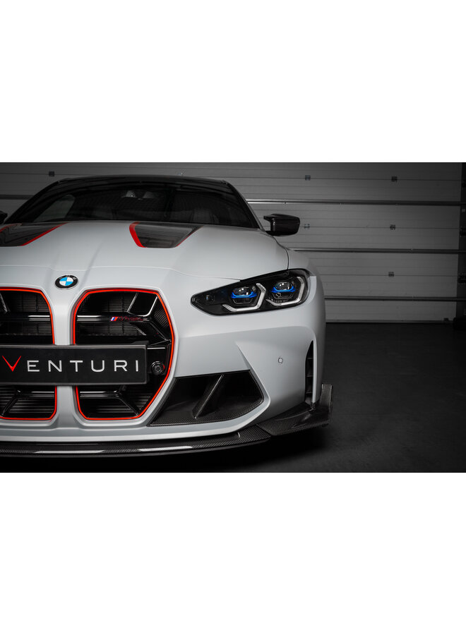 Dit betreft een BMW G80 G81 M3 | G82 M3 M4 Carbon Eventuri air lucht happer grill
