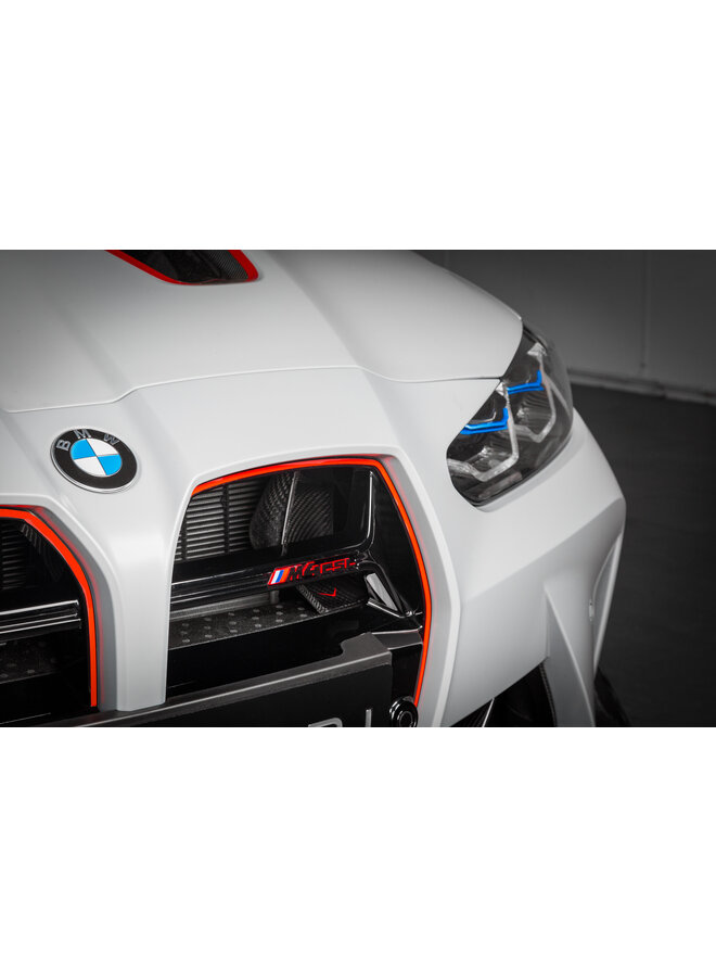Dit betreft een BMW G80 G81 M3 | G82 M3 M4 Carbon Eventuri air lucht happer grill
